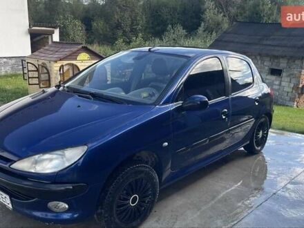 Синій Пежо 206, об'ємом двигуна 1.4 л та пробігом 277 тис. км за 2941 $, фото 1 на Automoto.ua