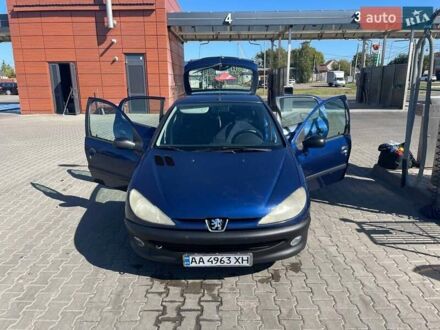 Пежо 206 2002 в Боярка на Automoto.ua Синий Пежо 206, объемом двигателя 1.36 л и пробегом 208 тыс. км за 3300 $, фото 1 на Automoto.ua