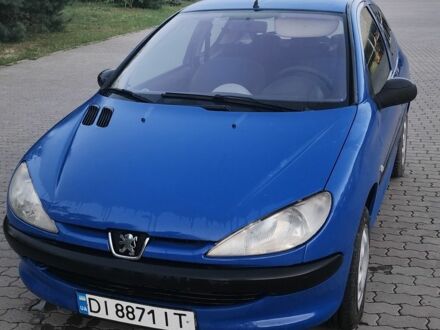 Синій Пежо 206, об'ємом двигуна 1.1 л та пробігом 240 тис. км за 2300 $, фото 1 на Automoto.ua