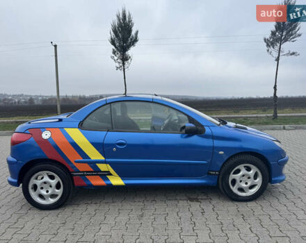 Синий Пежо 206, объемом двигателя 2 л и пробегом 222 тыс. км за 2399 $, фото 1 на Automoto.ua