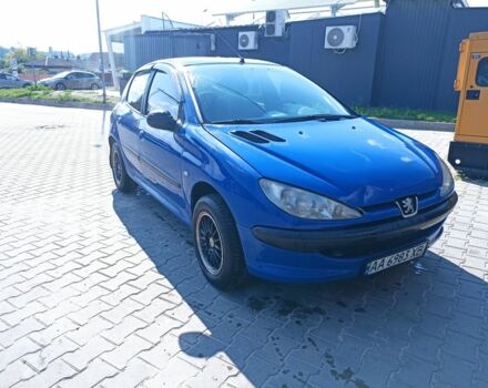 Синій Пежо 206, об'ємом двигуна 1.1 л та пробігом 203 тис. км за 2500 $, фото 1 на Automoto.ua