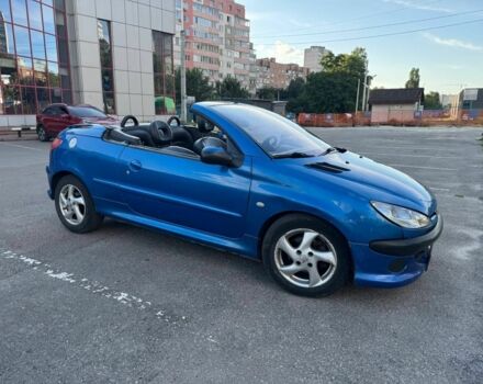 Синий Пежо 206, объемом двигателя 1.6 л и пробегом 177 тыс. км за 4300 $, фото 1 на Automoto.ua
