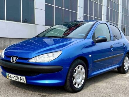 Пежо 206 2005 в Белой Церкве на Automoto.ua Синий Пежо 206, объемом двигателя 1.4 л и пробегом 208 тыс. км за 4200 $, фото 1 на Automoto.ua