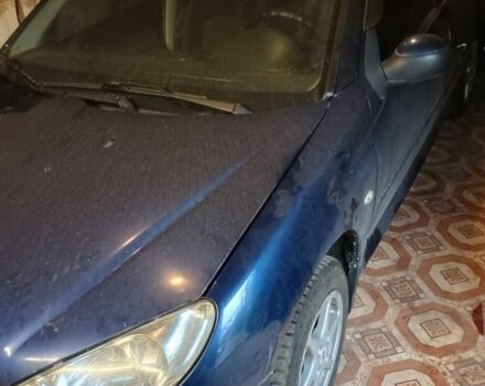 Синий Пежо 206, объемом двигателя 1.4 л и пробегом 290 тыс. км за 1600 $, фото 1 на Automoto.ua