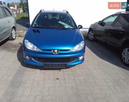 Синій Пежо 206, об'ємом двигуна 1.59 л та пробігом 285 тис. км за 4900 $, фото 1 на Automoto.ua
