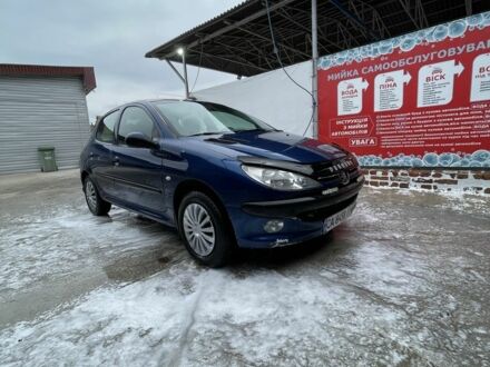 Синій Пежо 206, об'ємом двигуна 1.4 л та пробігом 270 тис. км за 3650 $, фото 1 на Automoto.ua