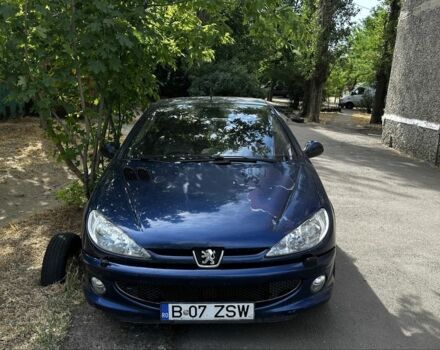 Синій Пежо 206, об'ємом двигуна 1.6 л та пробігом 220 тис. км за 750 $, фото 1 на Automoto.ua