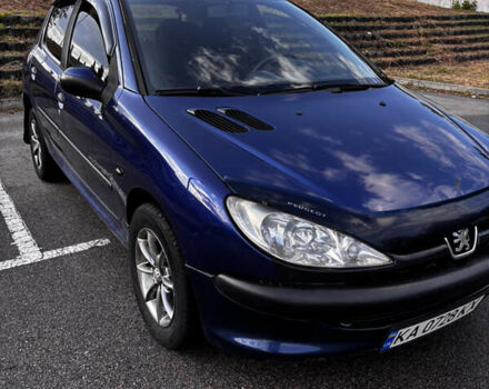 Синій Пежо 206, об'ємом двигуна 1.4 л та пробігом 126 тис. км за 3300 $, фото 1 на Automoto.ua