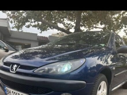 Синий Пежо 206, объемом двигателя 1.4 л и пробегом 183 тыс. км за 3800 $, фото 1 на Automoto.ua