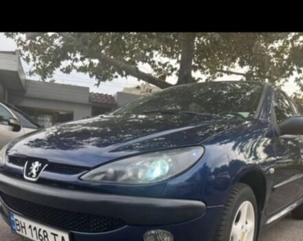Синий Пежо 206, объемом двигателя 1.4 л и пробегом 183 тыс. км за 3800 $, фото 1 на Automoto.ua