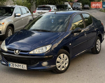 Синій Пежо 206, об'ємом двигуна 1.36 л та пробігом 280 тис. км за 2450 $, фото 1 на Automoto.ua
