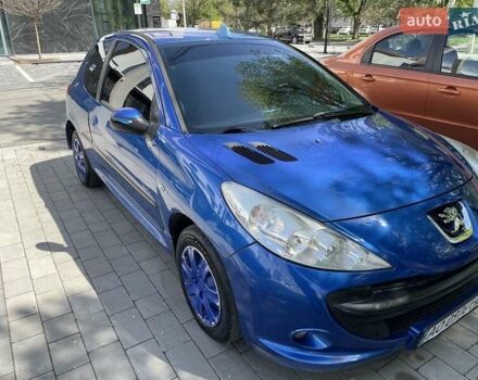 Синій Пежо 206, об'ємом двигуна 1.1 л та пробігом 159 тис. км за 4400 $, фото 1 на Automoto.ua