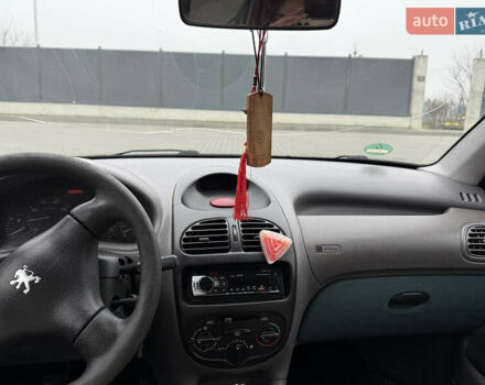 Зелений Пежо 206, об'ємом двигуна 1.4 л та пробігом 239 тис. км за 2300 $, фото 8 на Automoto.ua