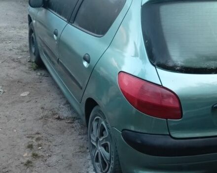 Зелений Пежо 206, об'ємом двигуна 0 л та пробігом 270 тис. км за 2800 $, фото 2 на Automoto.ua