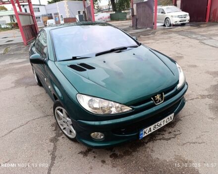 Зеленый Пежо 206, объемом двигателя 1.6 л и пробегом 264 тыс. км за 4000 $, фото 3 на Automoto.ua