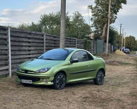 Зелений Пежо 206, об'ємом двигуна 1.6 л та пробігом 200 тис. км за 2800 $, фото 1 на Automoto.ua