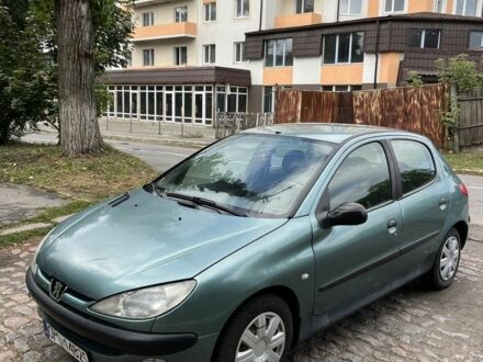 Пежо 206 2000 у Тульчине на Automoto.ua Зелений Пежо 206, об'ємом двигуна 1.6 л та пробігом 200 тис. км за 1350 $, фото 1 на Automoto.ua
