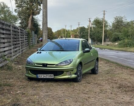 Зеленый Пежо 206, объемом двигателя 1.6 л и пробегом 200 тыс. км за 2800 $, фото 1 на Automoto.ua