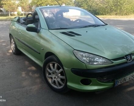 Зелений Пежо 206, об'ємом двигуна 2 л та пробігом 200 тис. км за 750 $, фото 1 на Automoto.ua
