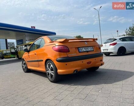 Оранжевый Пежо 206, объемом двигателя 2 л и пробегом 290 тыс. км за 4000 $, фото 5 на Automoto.ua
