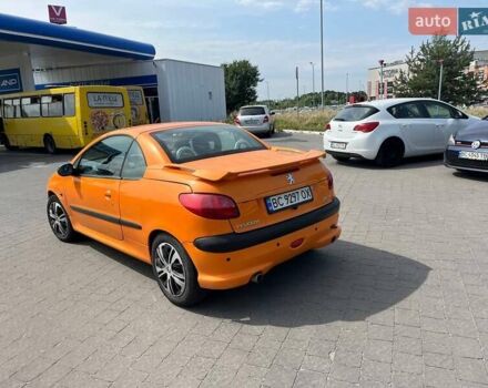 Оранжевый Пежо 206, объемом двигателя 2 л и пробегом 290 тыс. км за 4000 $, фото 13 на Automoto.ua