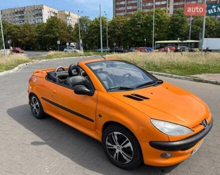 Помаранчевий Пежо 206, об'ємом двигуна 2 л та пробігом 290 тис. км за 4000 $, фото 1 на Automoto.ua