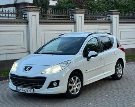 Белый Пежо 207, объемом двигателя 1.56 л и пробегом 260 тыс. км за 4100 $, фото 1 на Automoto.ua