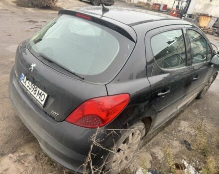 Черный Пежо 207, объемом двигателя 1.6 л и пробегом 100 тыс. км за 1700 $, фото 1 на Automoto.ua