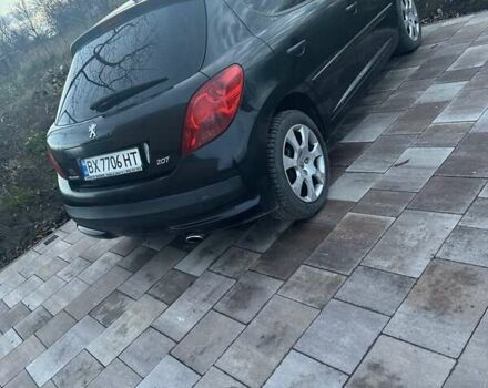 Черный Пежо 207, объемом двигателя 1.6 л и пробегом 312 тыс. км за 5000 $, фото 14 на Automoto.ua