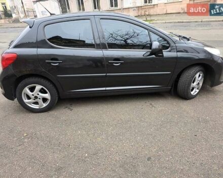 Чорний Пежо 207, об'ємом двигуна 1.4 л та пробігом 144 тис. км за 4000 $, фото 3 на Automoto.ua