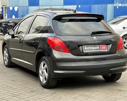 Чорний Пежо 207, об'ємом двигуна 1.4 л та пробігом 143 тис. км за 3490 $, фото 7 на Automoto.ua