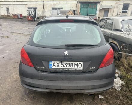 Черный Пежо 207, объемом двигателя 1.6 л и пробегом 100 тыс. км за 1700 $, фото 2 на Automoto.ua