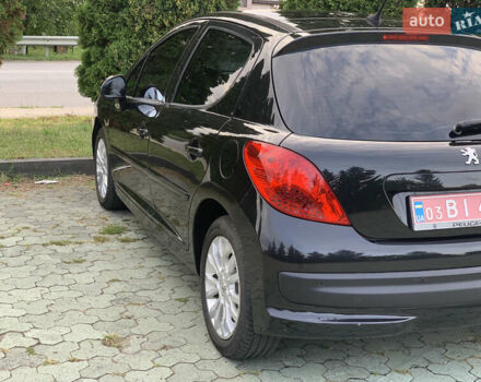 Черный Пежо 207, объемом двигателя 1.6 л и пробегом 210 тыс. км за 4800 $, фото 19 на Automoto.ua