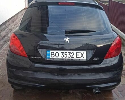 Черный Пежо 207, объемом двигателя 1.6 л и пробегом 280 тыс. км за 4850 $, фото 1 на Automoto.ua