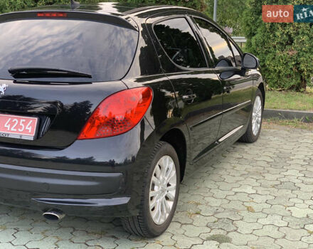Черный Пежо 207, объемом двигателя 1.6 л и пробегом 210 тыс. км за 4800 $, фото 18 на Automoto.ua