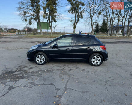 Чорний Пежо 207, об'ємом двигуна 1.4 л та пробігом 275 тис. км за 5500 $, фото 4 на Automoto.ua