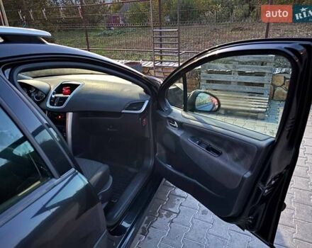 Чорний Пежо 207, об'ємом двигуна 1.6 л та пробігом 197 тис. км за 4450 $, фото 5 на Automoto.ua