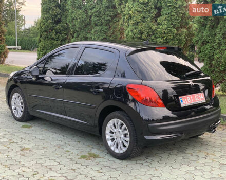 Черный Пежо 207, объемом двигателя 1.6 л и пробегом 210 тыс. км за 4800 $, фото 9 на Automoto.ua