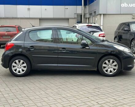 Черный Пежо 207, объемом двигателя 1.6 л и пробегом 263 тыс. км за 5390 $, фото 3 на Automoto.ua