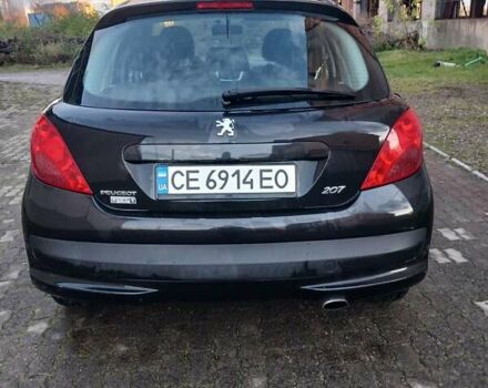 Черный Пежо 207, объемом двигателя 1.6 л и пробегом 220 тыс. км за 5500 $, фото 12 на Automoto.ua