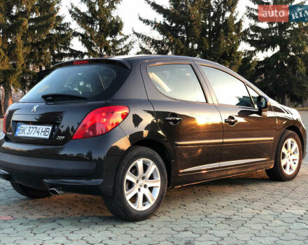 Черный Пежо 207, объемом двигателя 1.6 л и пробегом 184 тыс. км за 4500 $, фото 2 на Automoto.ua