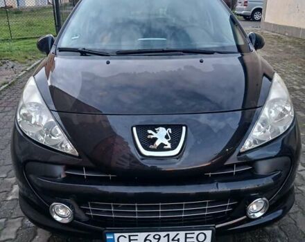 Черный Пежо 207, объемом двигателя 1.6 л и пробегом 220 тыс. км за 5500 $, фото 1 на Automoto.ua