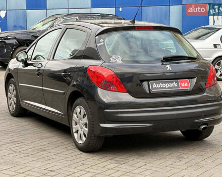 Черный Пежо 207, объемом двигателя 1.6 л и пробегом 263 тыс. км за 5390 $, фото 6 на Automoto.ua