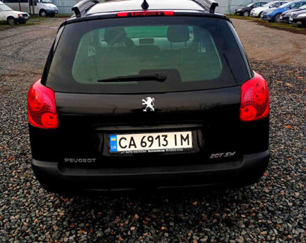 Чорний Пежо 207, об'ємом двигуна 1.4 л та пробігом 215 тис. км за 4800 $, фото 2 на Automoto.ua