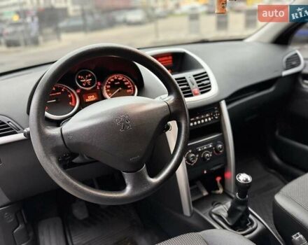 Черный Пежо 207, объемом двигателя 1.56 л и пробегом 280 тыс. км за 3950 $, фото 12 на Automoto.ua