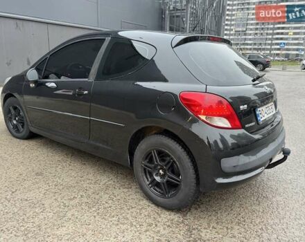 Черный Пежо 207, объемом двигателя 1.56 л и пробегом 280 тыс. км за 3950 $, фото 6 на Automoto.ua