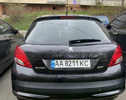 Чорний Пежо 207, об'ємом двигуна 1.36 л та пробігом 192 тис. км за 5500 $, фото 7 на Automoto.ua