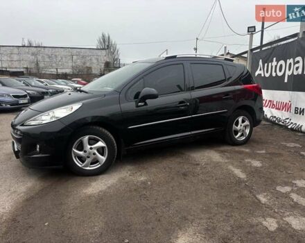 Черный Пежо 207, объемом двигателя 1.4 л и пробегом 180 тыс. км за 4990 $, фото 1 на Automoto.ua