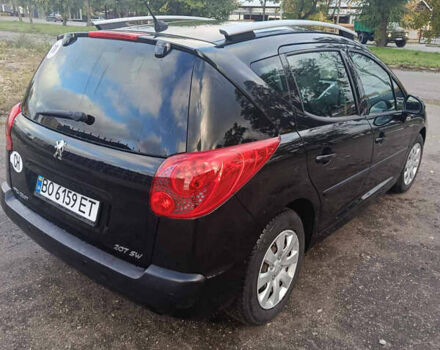 Чорний Пежо 207, об'ємом двигуна 1.6 л та пробігом 165 тис. км за 5150 $, фото 3 на Automoto.ua