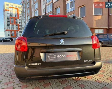 Чорний Пежо 207, об'ємом двигуна 1.6 л та пробігом 198 тис. км за 5999 $, фото 17 на Automoto.ua